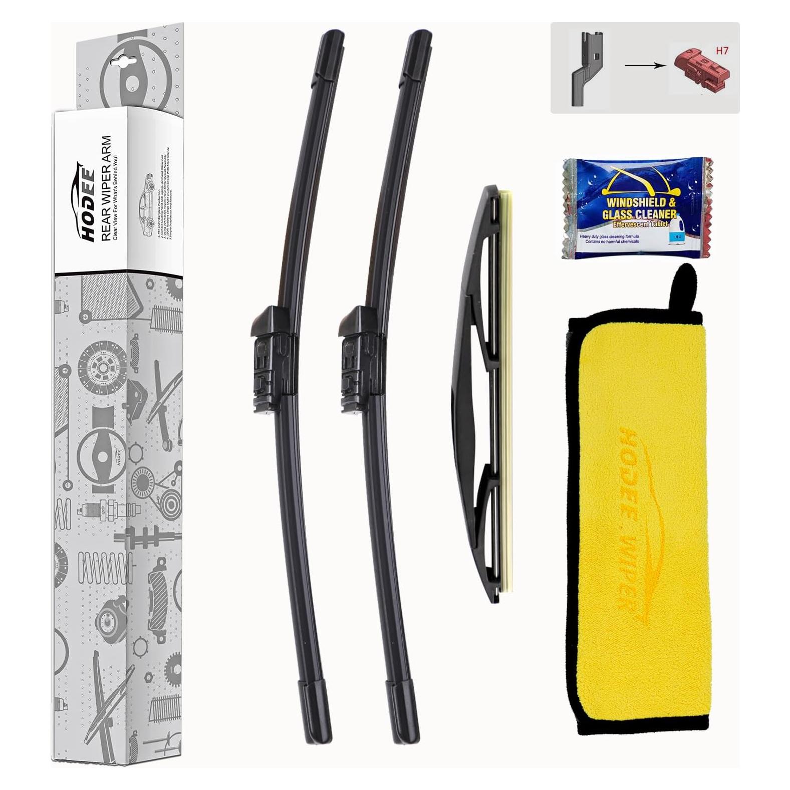 Limpiaparabrisas HODEE 66cm + 41cm + 30cm para Subaru 2017-2023