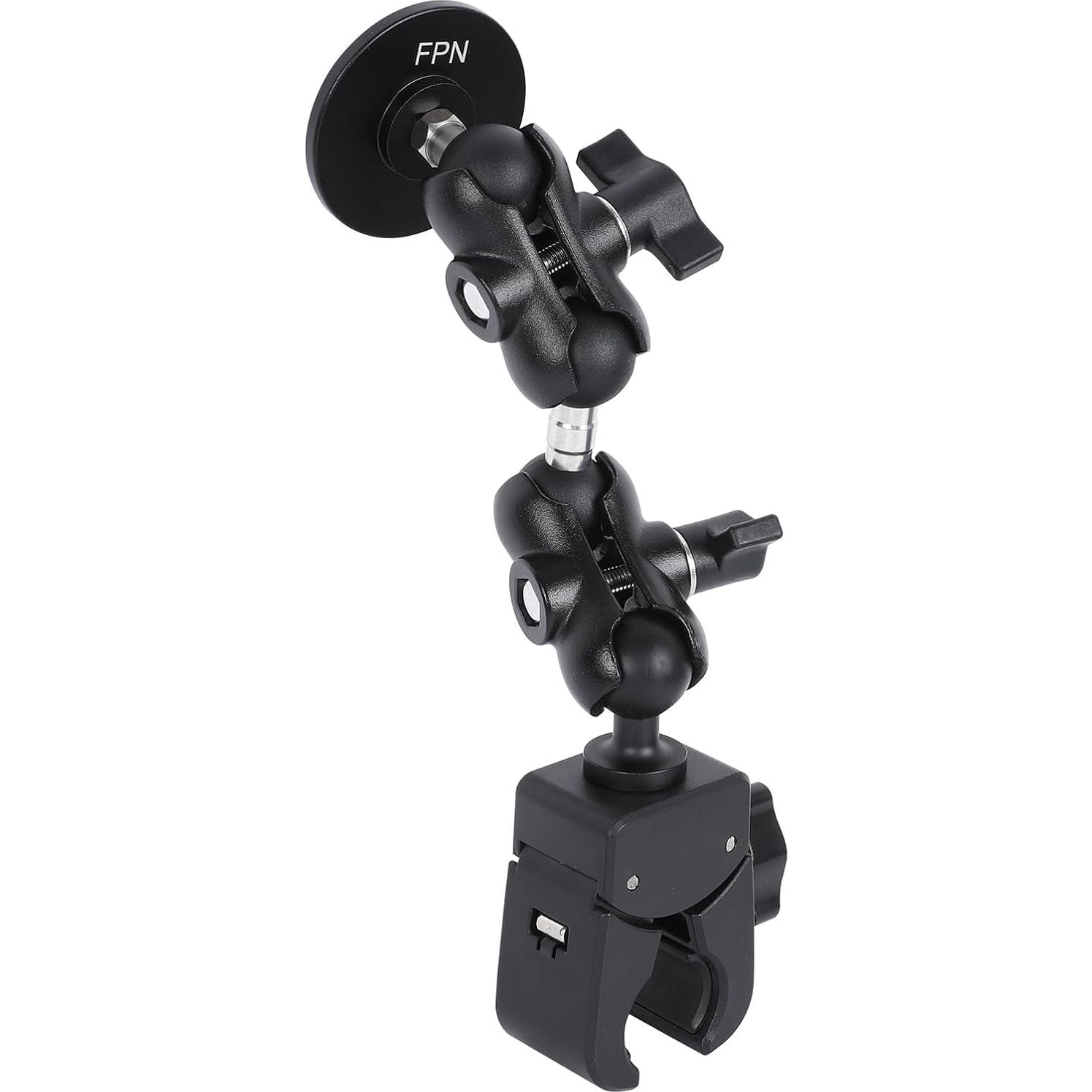 Brazo Doble Enchufe FPN 10.48 cm Rotación 360° Soporte Teléfono