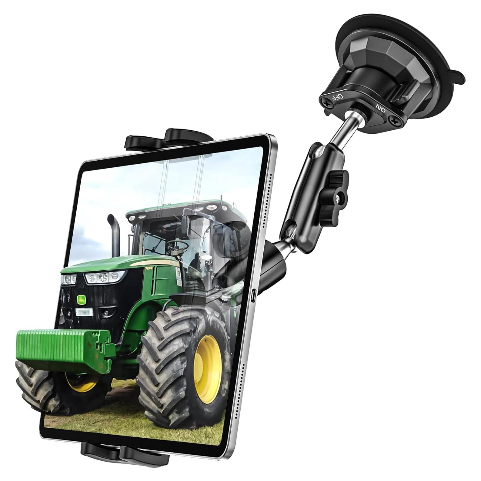Soporte de Tableta con Ventosa Dosvsi para Tractor 4-13"