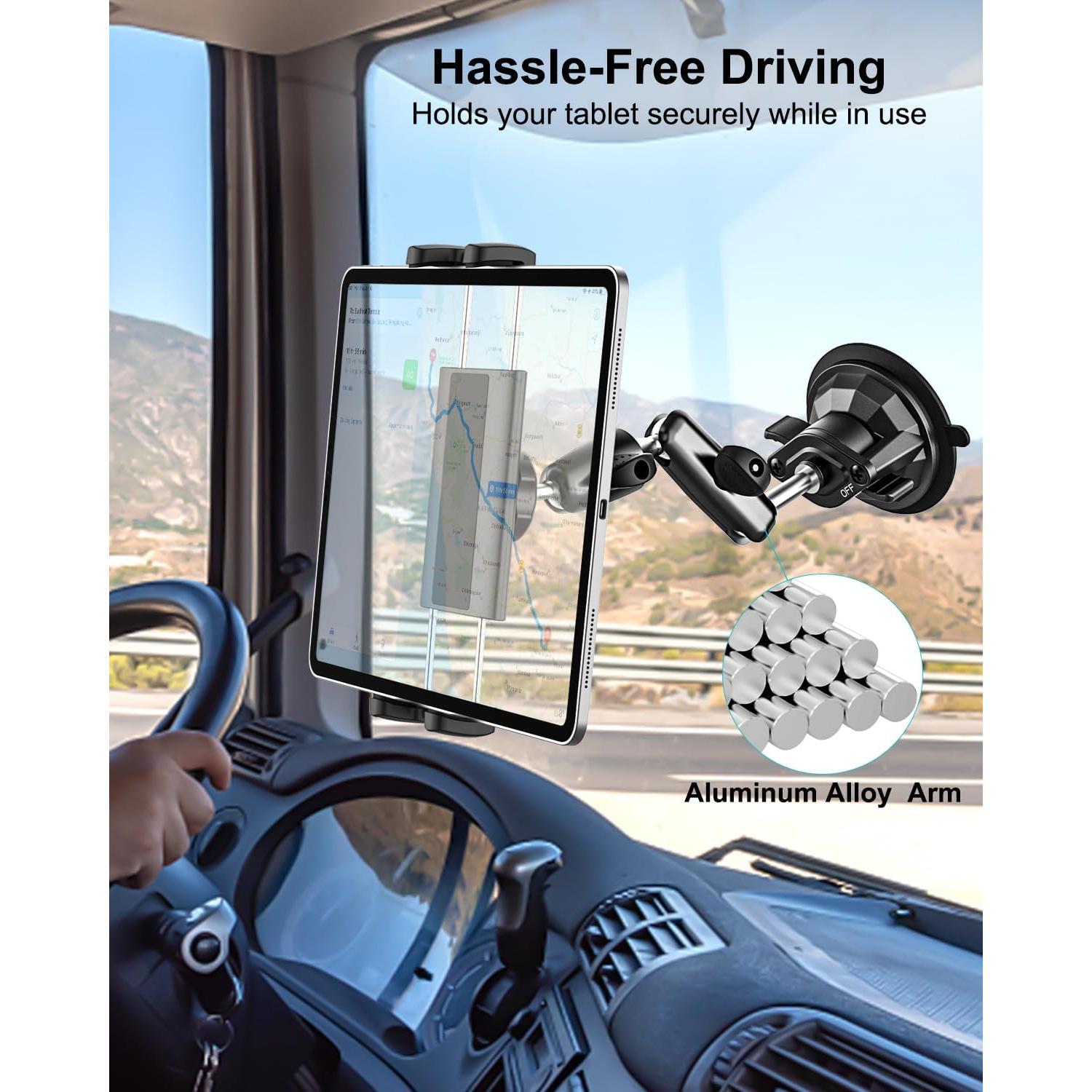 Soporte de Tableta con Ventosa Dosvsi para Tractor 4-13"