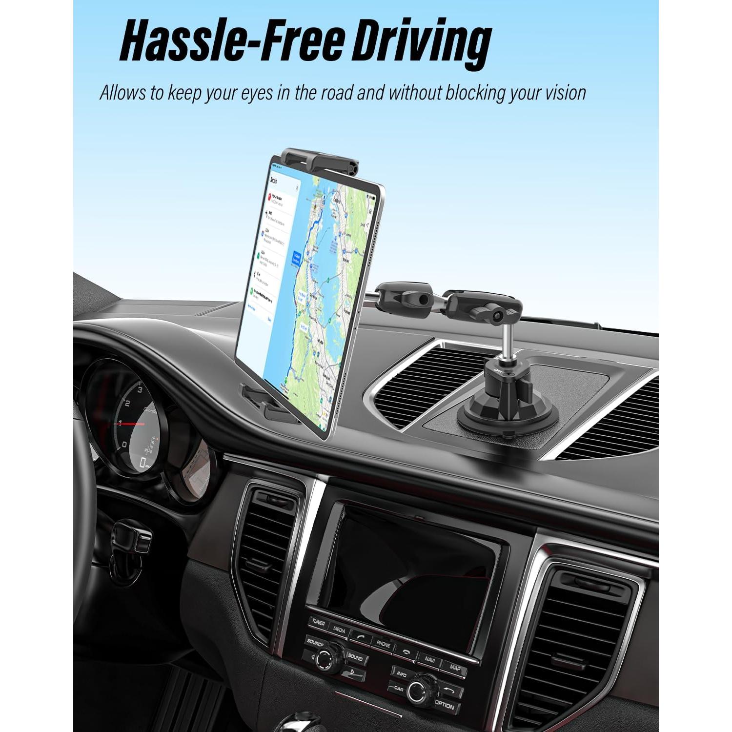 Soporte para Tablet Woleyi para Coche con Ventosa 8.5x29cm