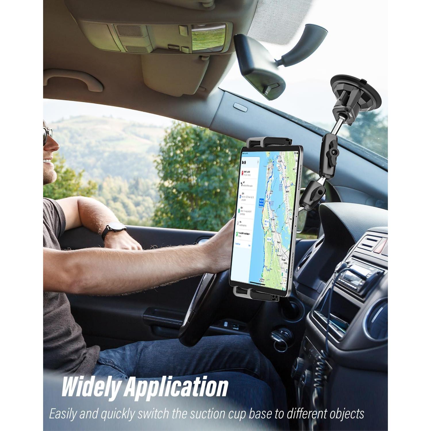 Soporte para Tablet Woleyi para Coche con Ventosa 8.5x29cm