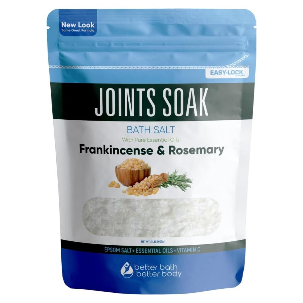 Sal de Baño Joints Soak 32 Oz Better Bath con Aceites Esenciales