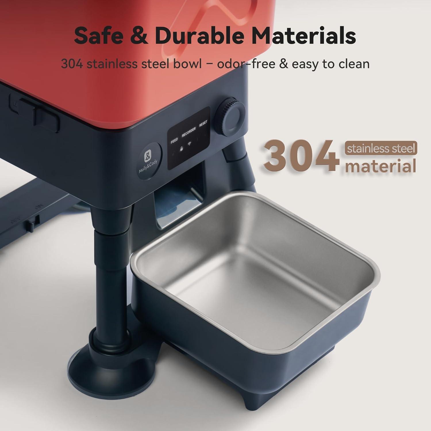 Comedero Automático para Perros Molly&Cody 14L Anti-Bloqueo