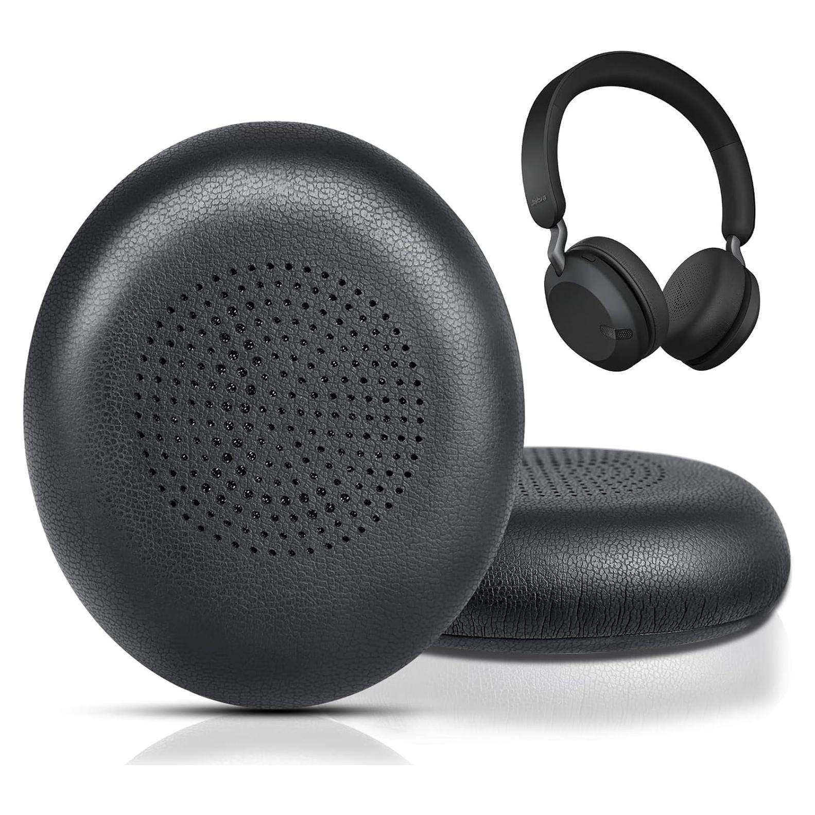 Almohadillas de Reemplazo Gvoears para Jabra Evolve2 65/40 - Negro