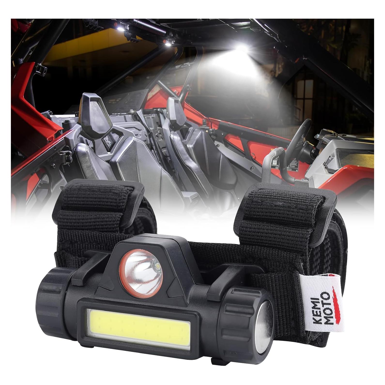 Luz de Cúpula UTV KEMIMOTO con Carga USB y Ajuste Universal