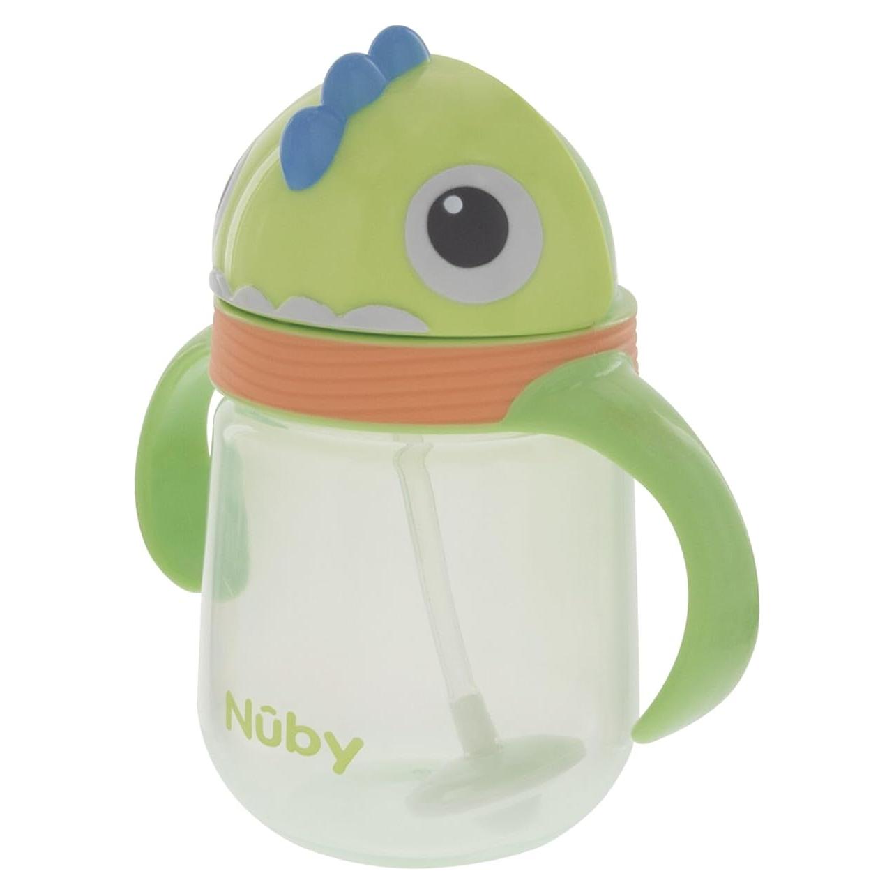 Taza Entrenadora Nuby Clik-It 240 ml Pajita 360° Dino