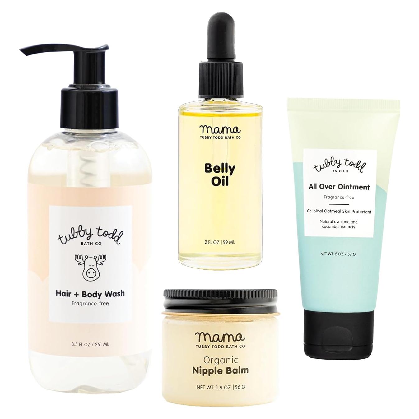Kit de Cuidado de Piel Sensible Tubby Todd - Bebé y Mamá