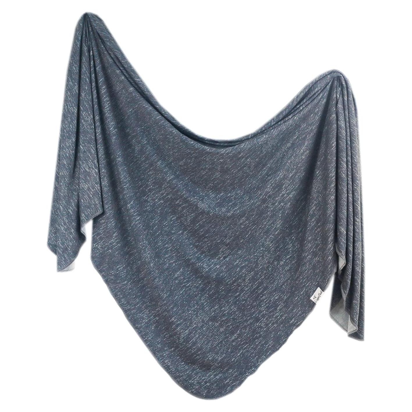 Manta de Envolver Copper Pearl Denim 116.8x116.8 cm Suave