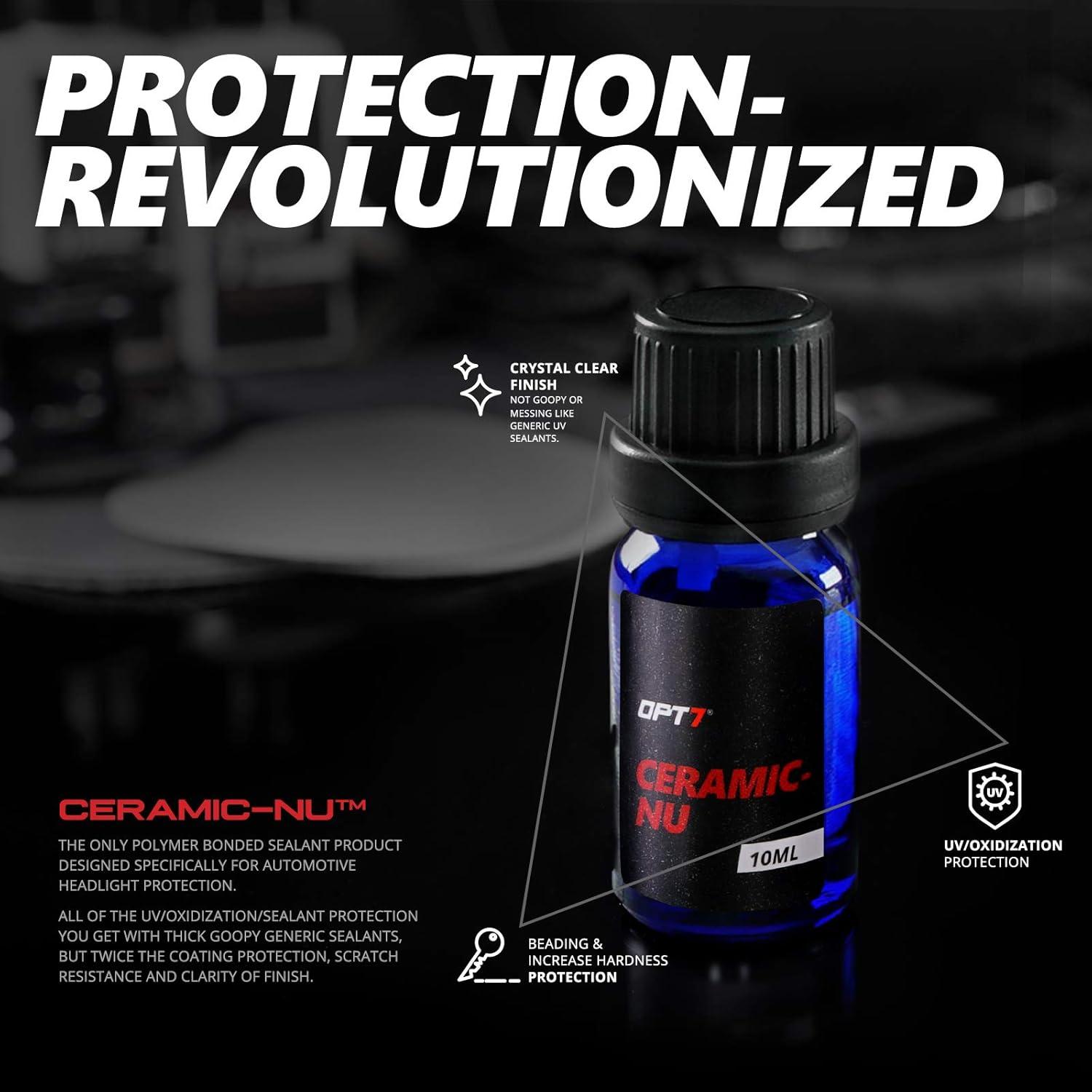 Kit de Restauración de Faros OPT7 FBA-HEADLIGHT-RESTORATION-KIT-V2