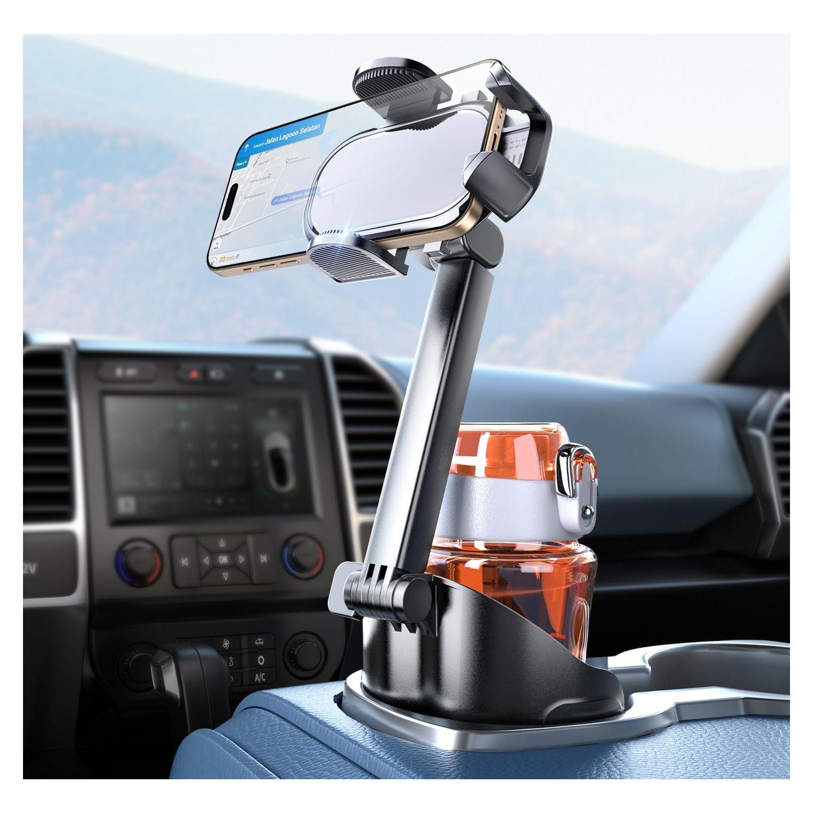 Soporte para Teléfono en Portavasos eSamcore Ajustable 4.7"-7"