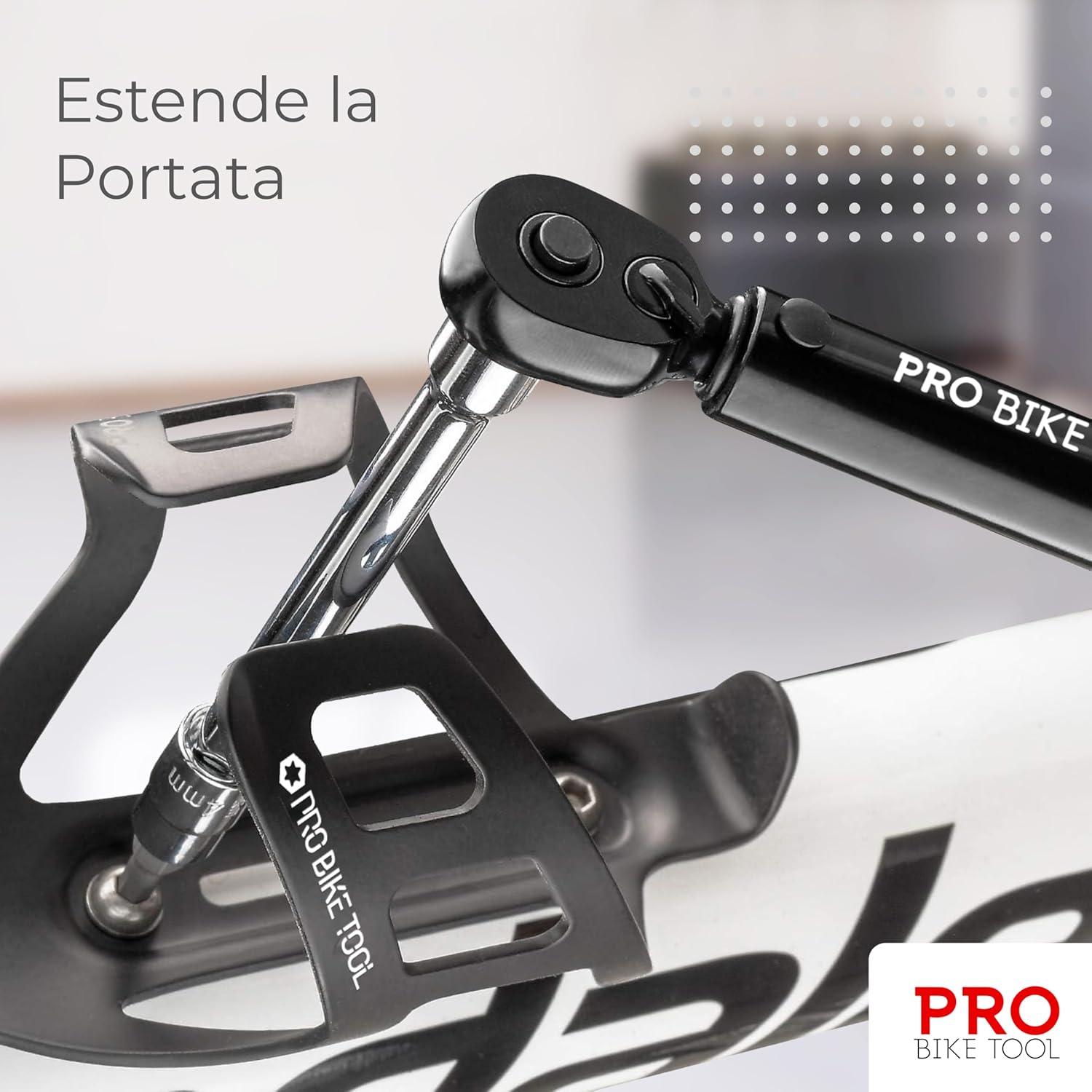 Juego de Llave de Torque PRO BIKE TOOL 2-20 Nm con Estuche