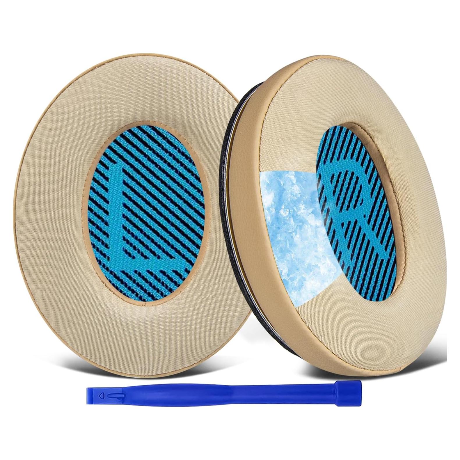 Almohadillas de Gel Refrigerante SoloWIT para Auriculares Bose - Beige