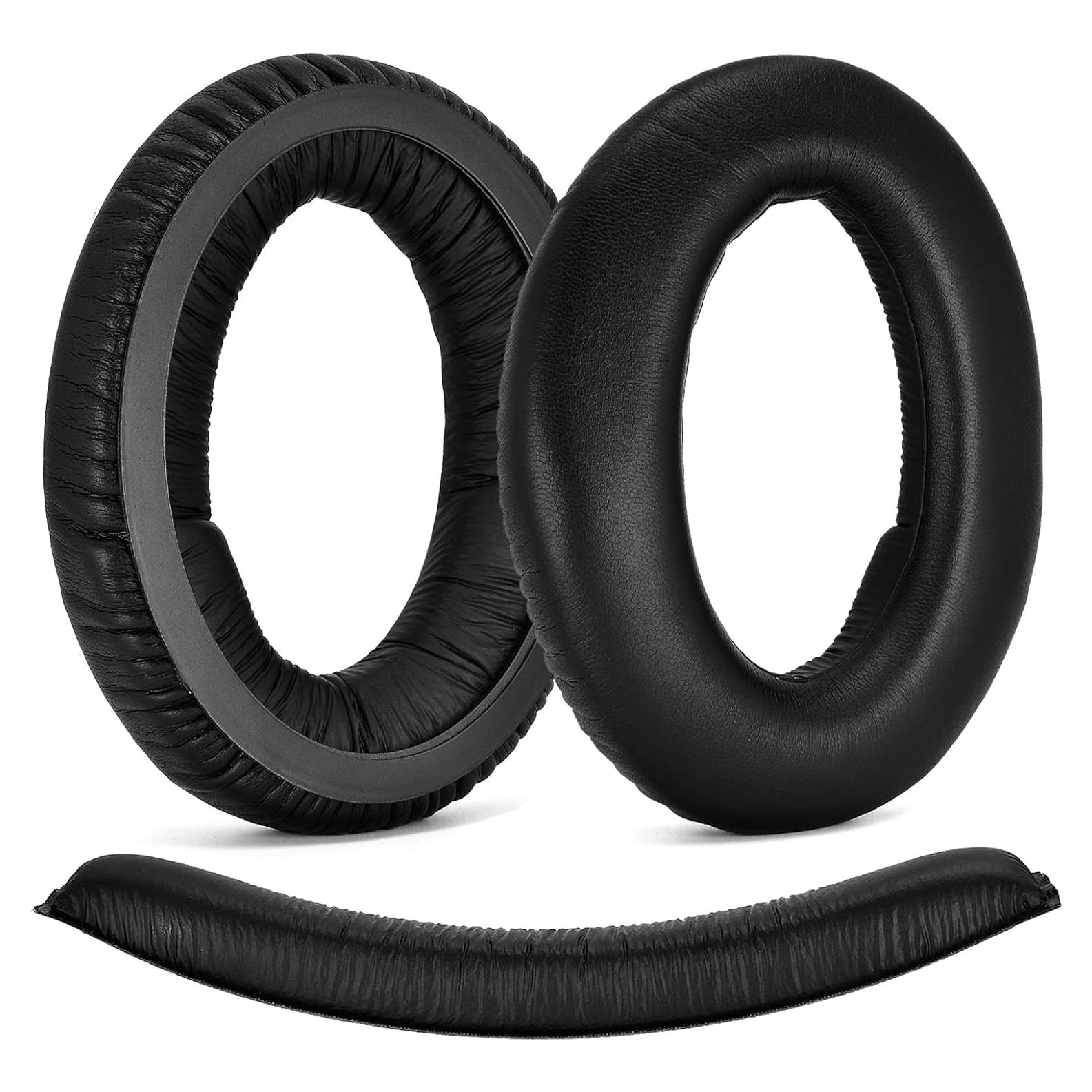Almohadillas y diadema Sennheiser PC350 HD380 Pro - Negro