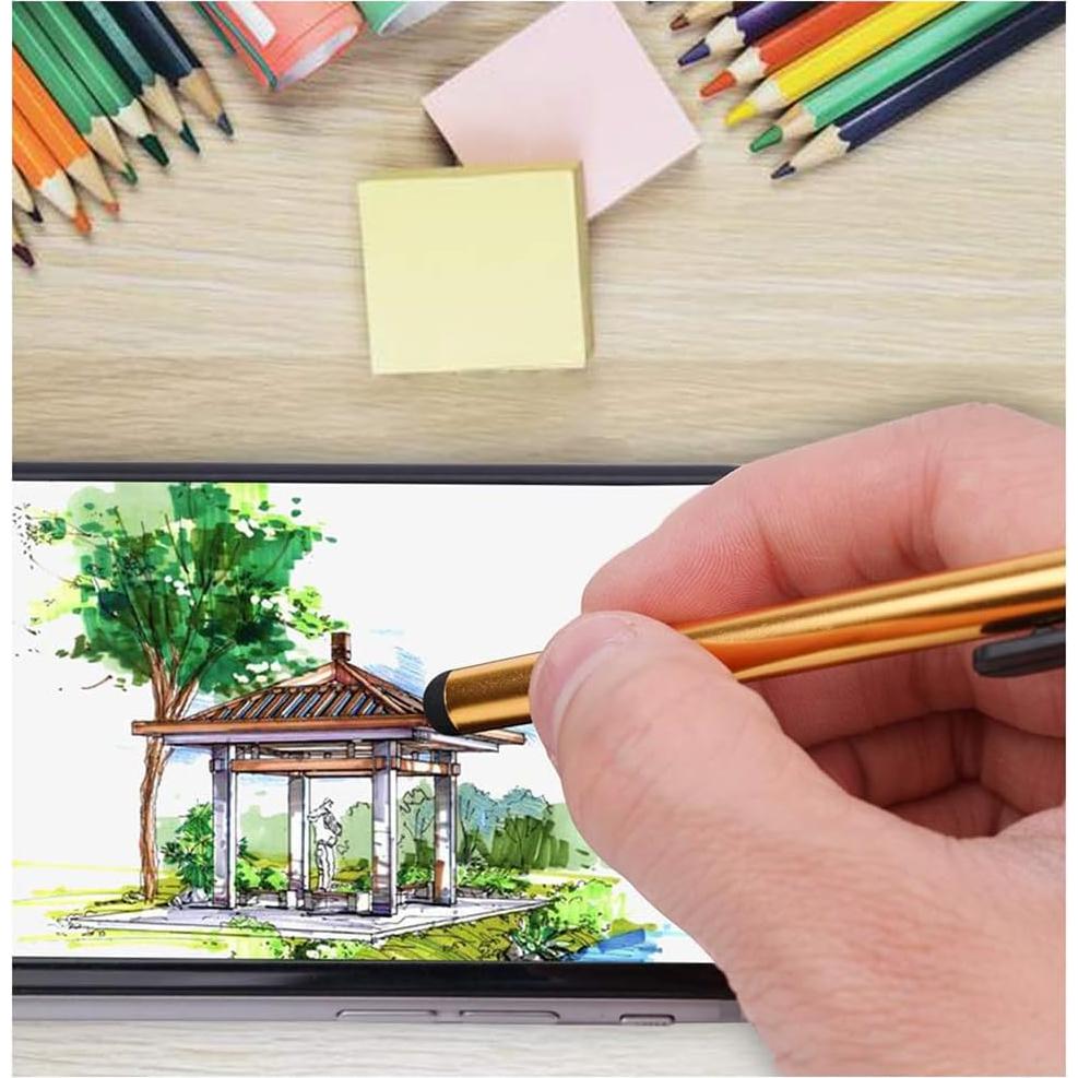 Paquete de 30 Stylus Capacitivo Tek Styz Punta Media Negro