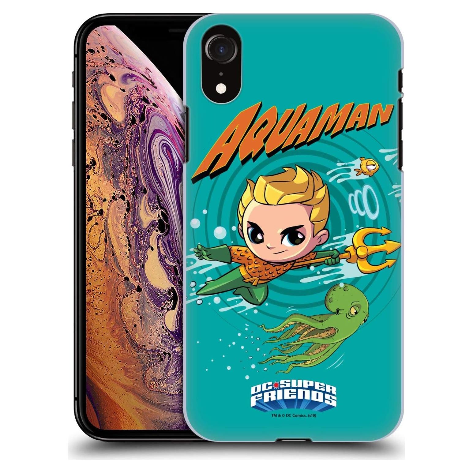Funda Dura DC Comics Aquaman para iPhone XR - Head Case
