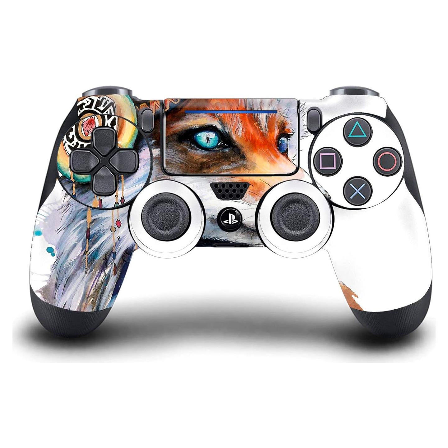 Pegatina de Vinilo Zorro Frío Pixie Head Case para PS4