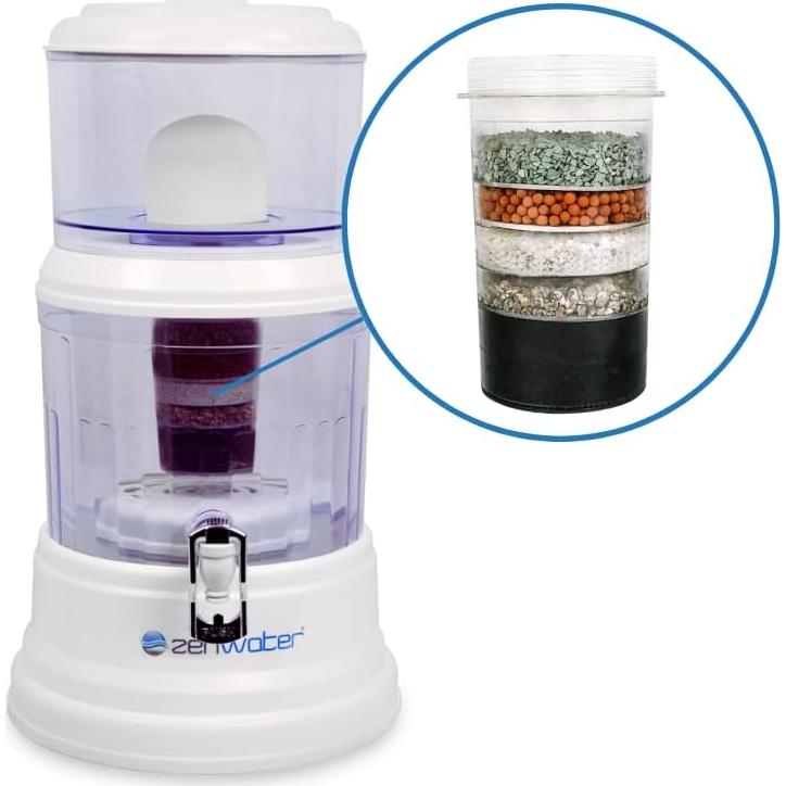 Cartucho Mineral 5 Etapas Zen Water 0.66 kg Filtro Agua