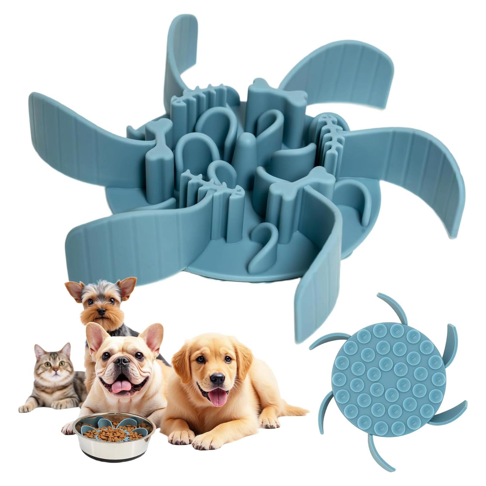 Inserto Comedero Lento LuciPaw 11.4-17.8cm Silicona Antigulpido