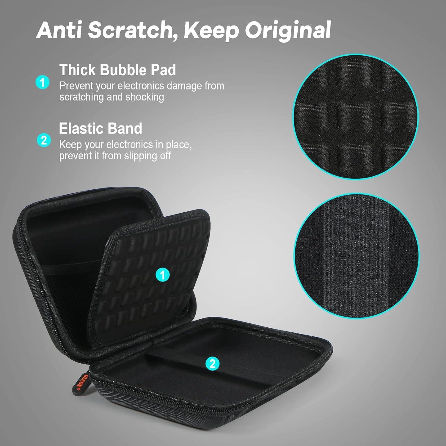 Funda Dura GLCON para GPS y Accesorios Electrónicos Negra