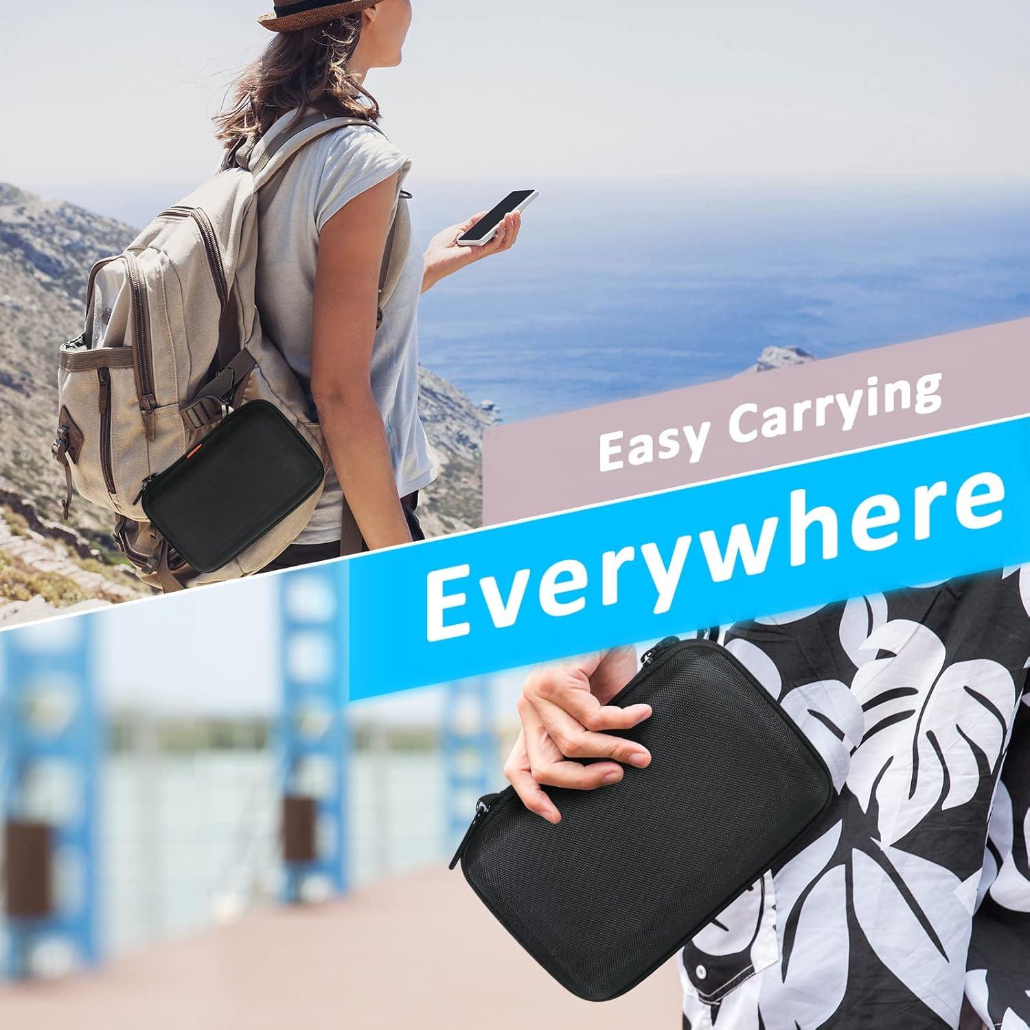 Funda Dura GLCON para GPS y Accesorios Electrónicos Negra