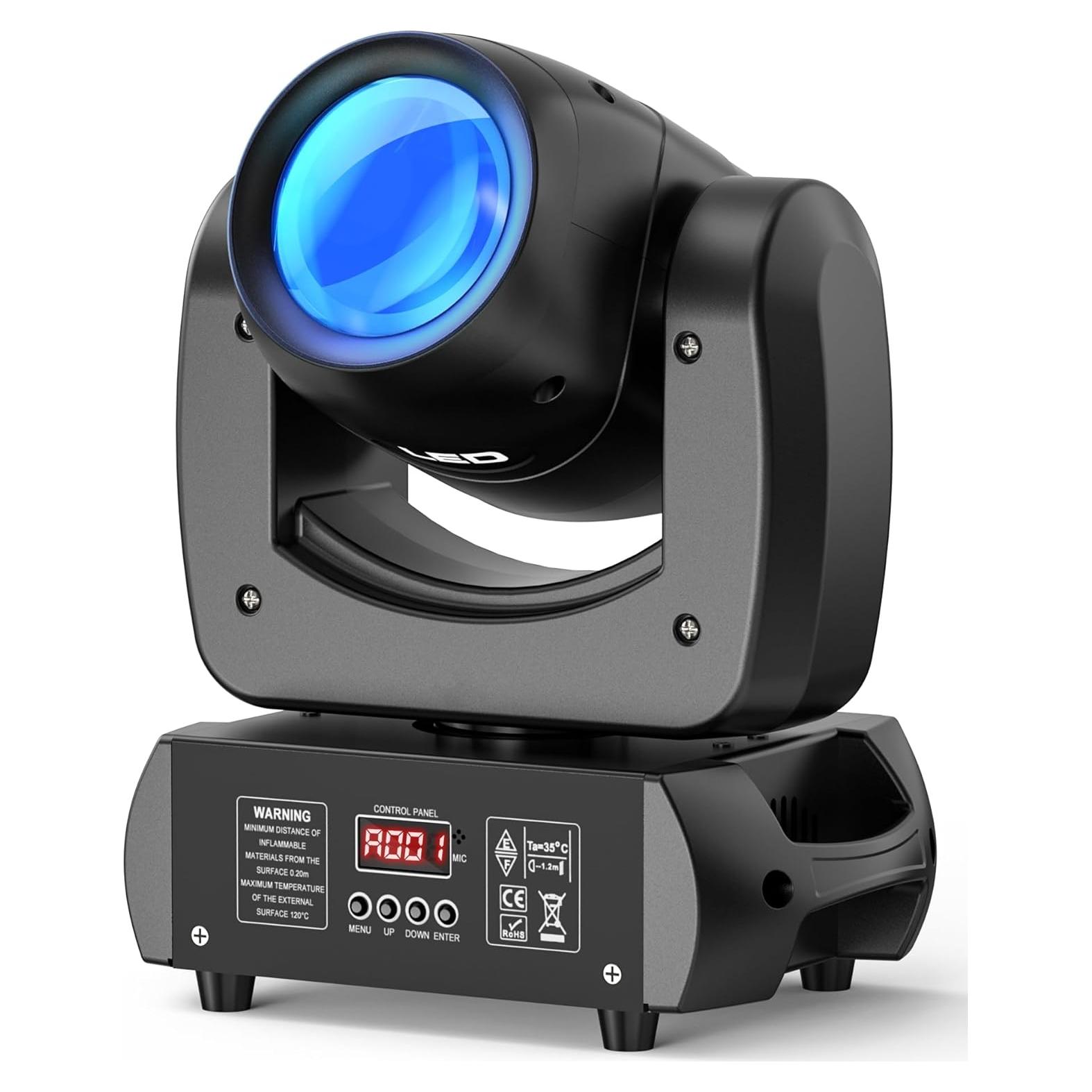 HOLDLAMP 120W Luz de Cabeza Móvil DJ con 18 Prismas