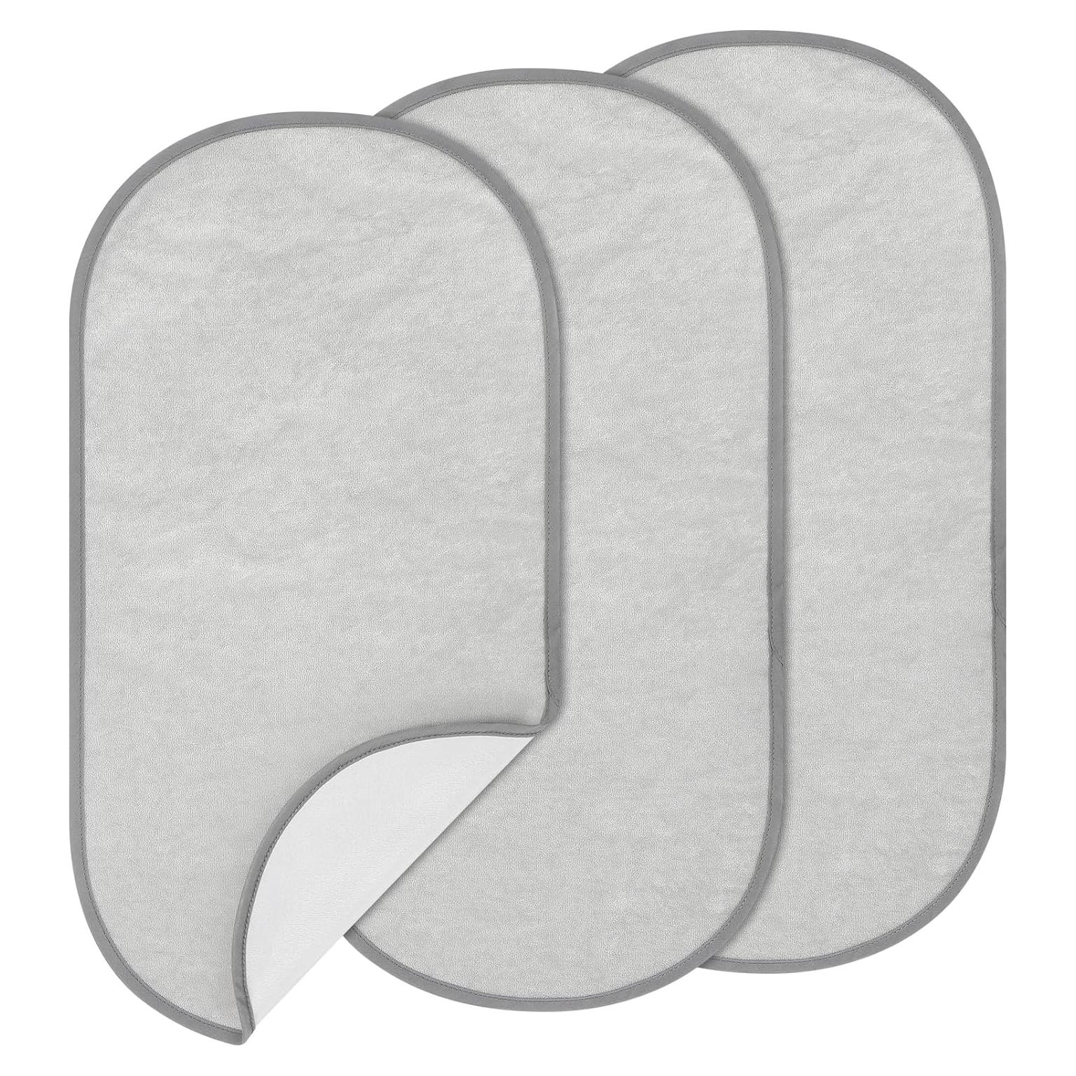 Forros Impermeables para Cambiar Pañales Accmor - 3 Piezas Gris