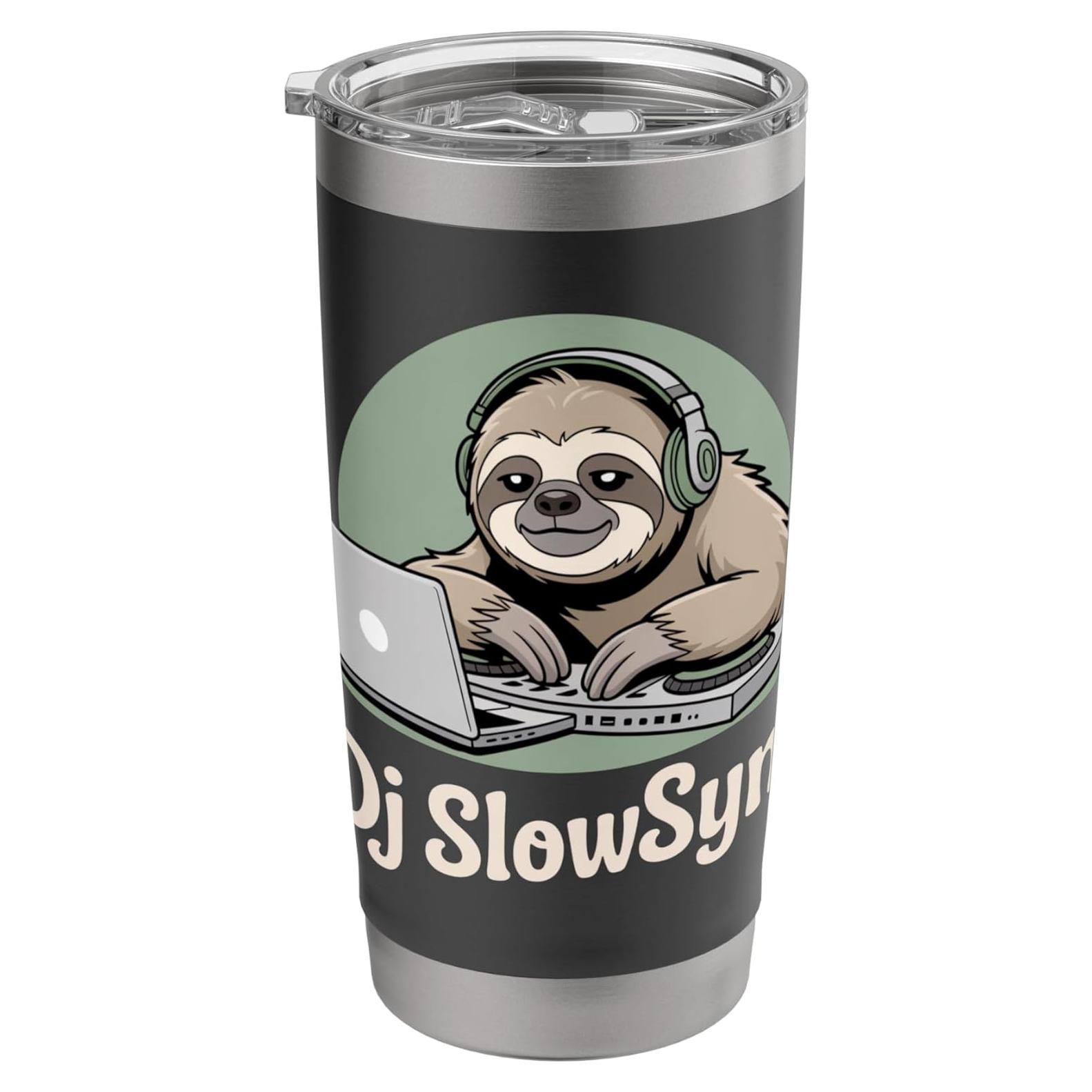 Vaso Aislado Acero Inoxidable 20 oz Chill Sloth DJ