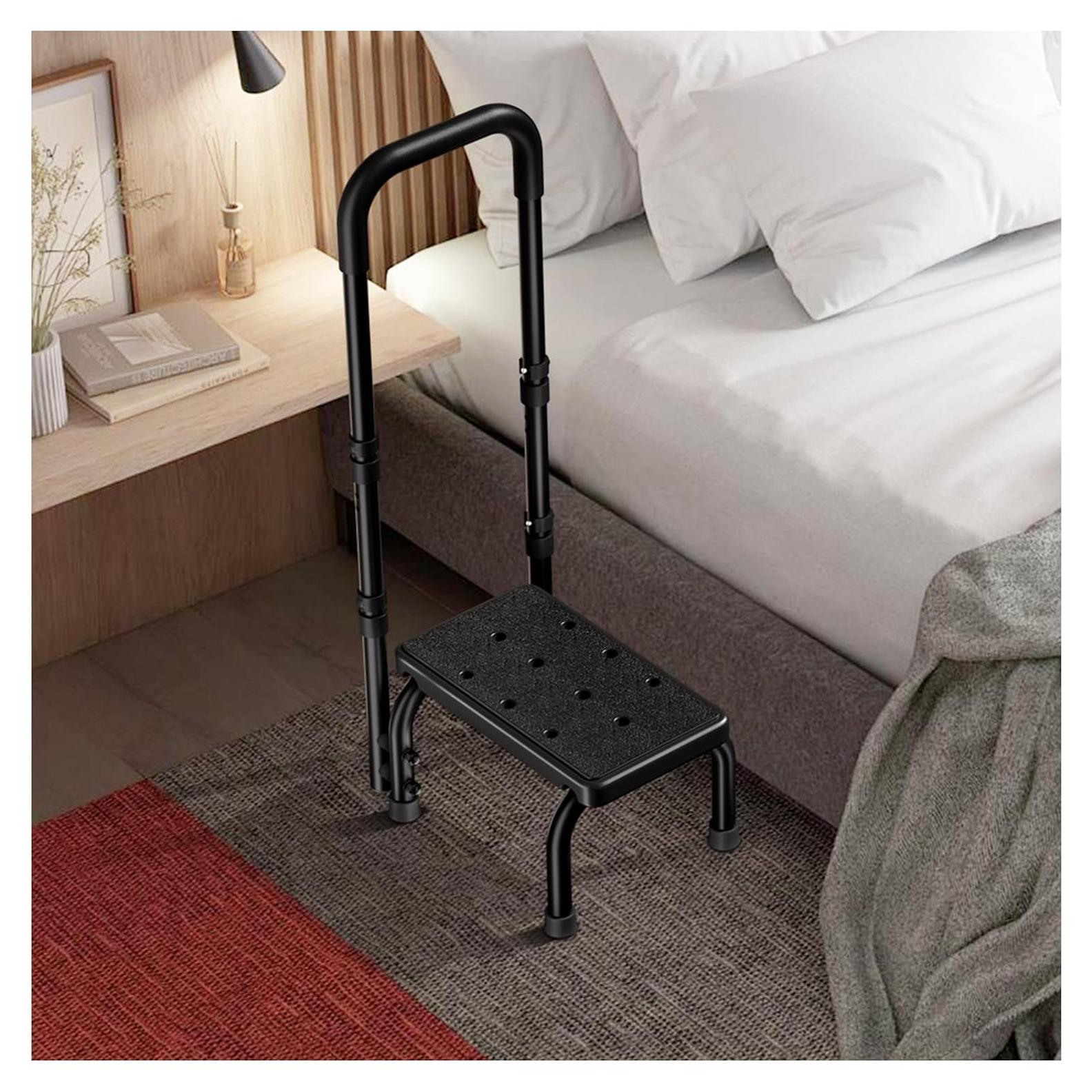 Escalera Ajustable WHOMEC para Ancianos - Soporta 158.8 kg