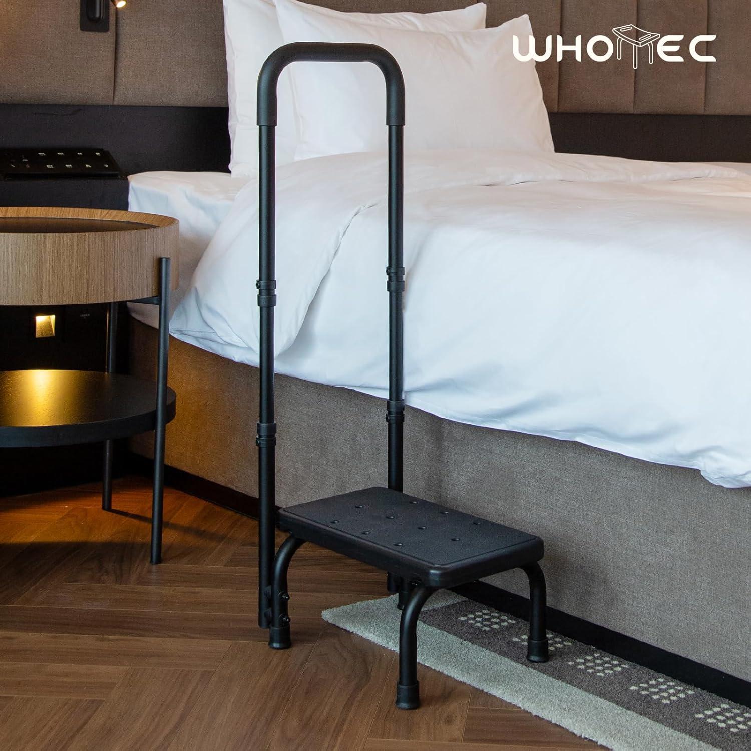 Escalera Ajustable WHOMEC para Ancianos - Soporta 158.8 kg