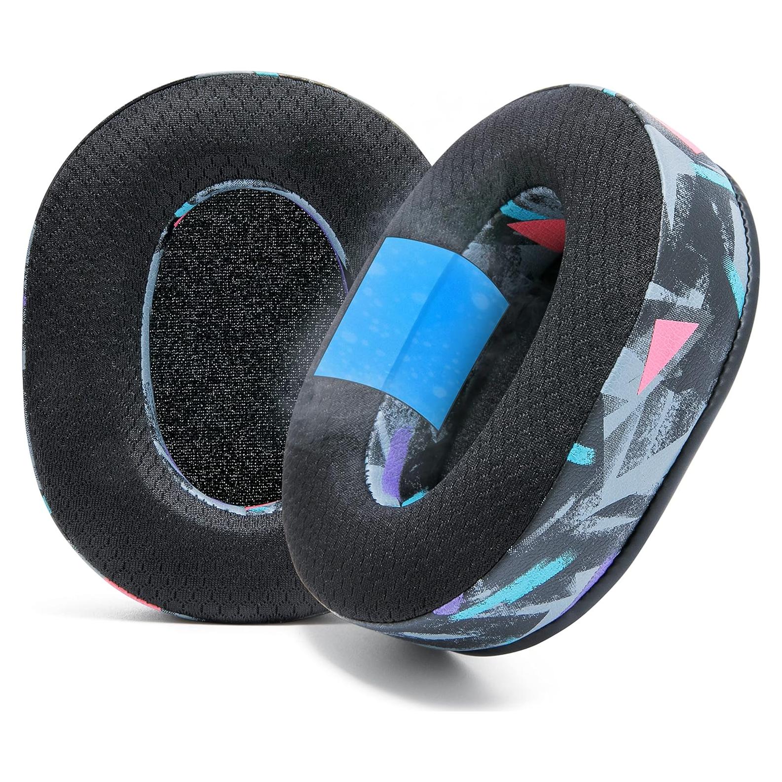 Almohadillas de Gel Refrigerante Wicked Cushions para Razer Blackshark V2/V2 Pro - Negro