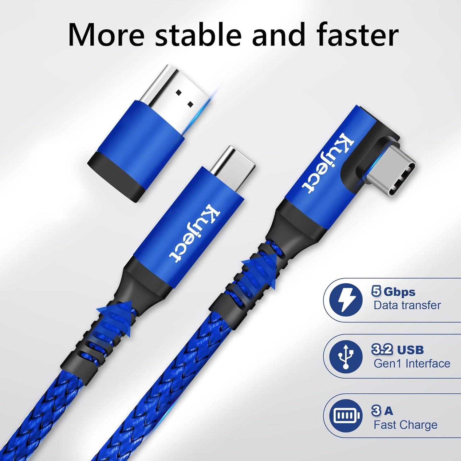 Cable de Enlace Kuject 6.1m USB 3.0 Tipo C para VR
