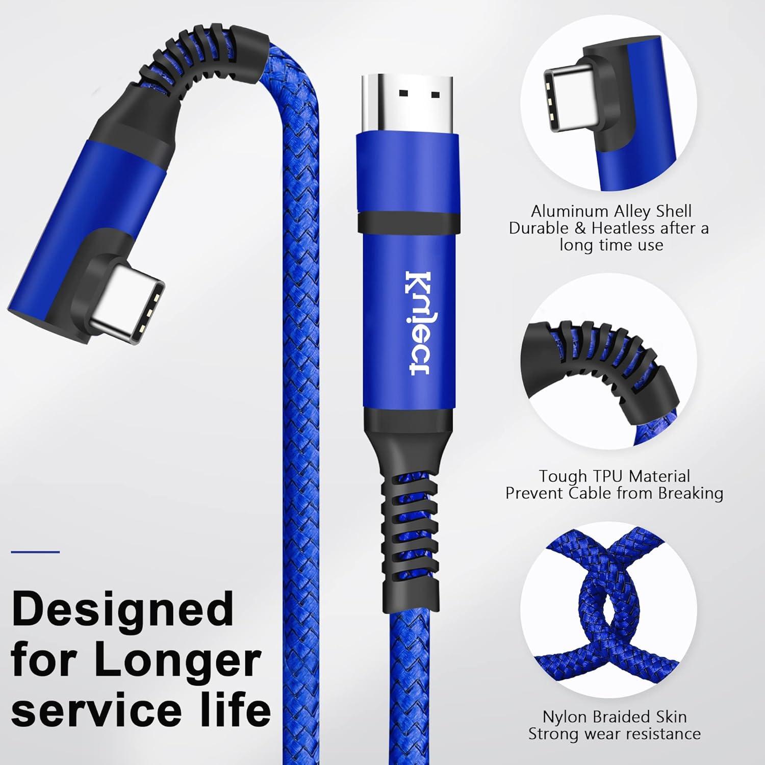 Cable de Enlace Kuject 6.1m USB 3.0 Tipo C para VR