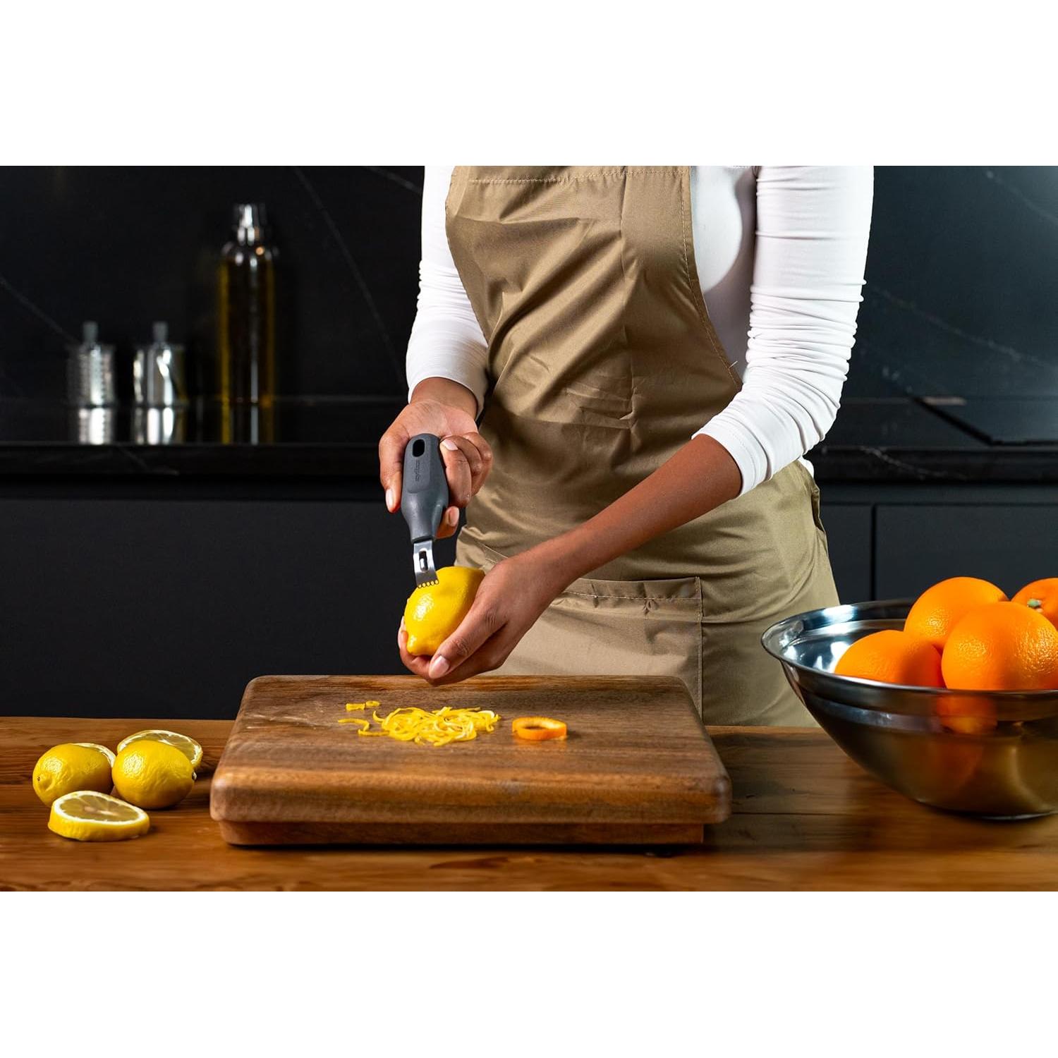 Rallador 2 en 1 Zyliss de Cítricos con Mango Ecológico