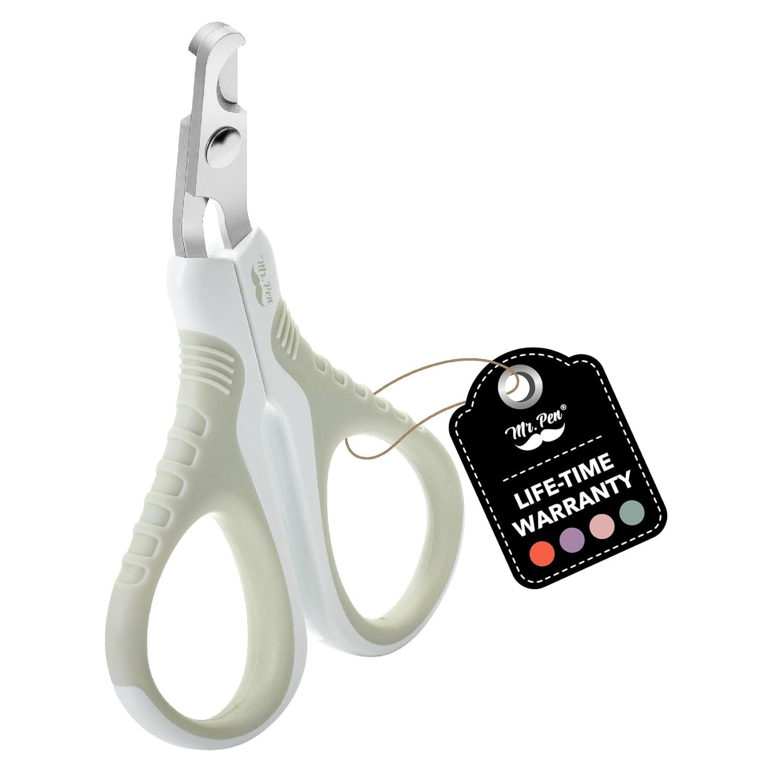 Cortador de Uñas para Gatos Mr. Pen Beige - Acero Inoxidable