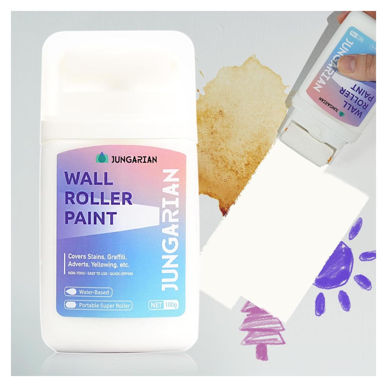 Kit de Pintura para Pared JUNGARIAN 100g Blanco Marfil 2X