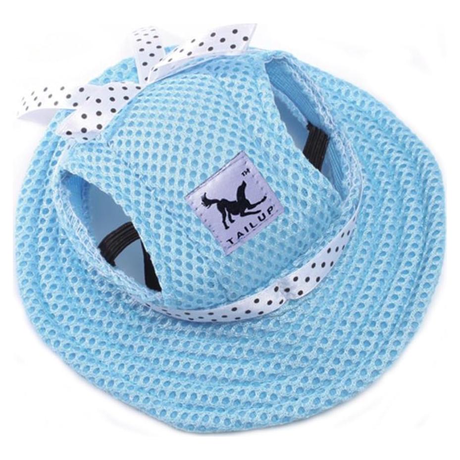 Gorra para Mascotas BBEART Sombrero Princesa Azul S