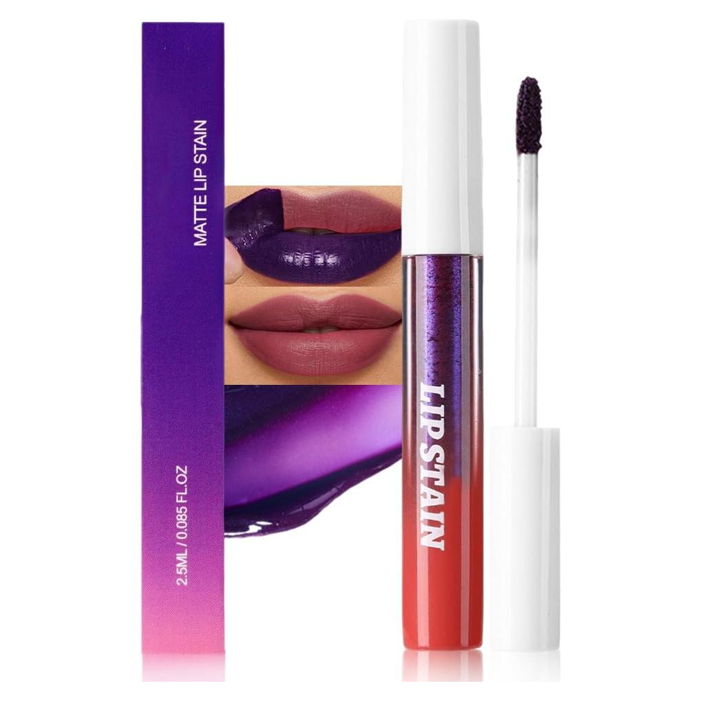 Tinte de Labios Evpct 2.67 ml Deep Mauve Red Mate Resistente