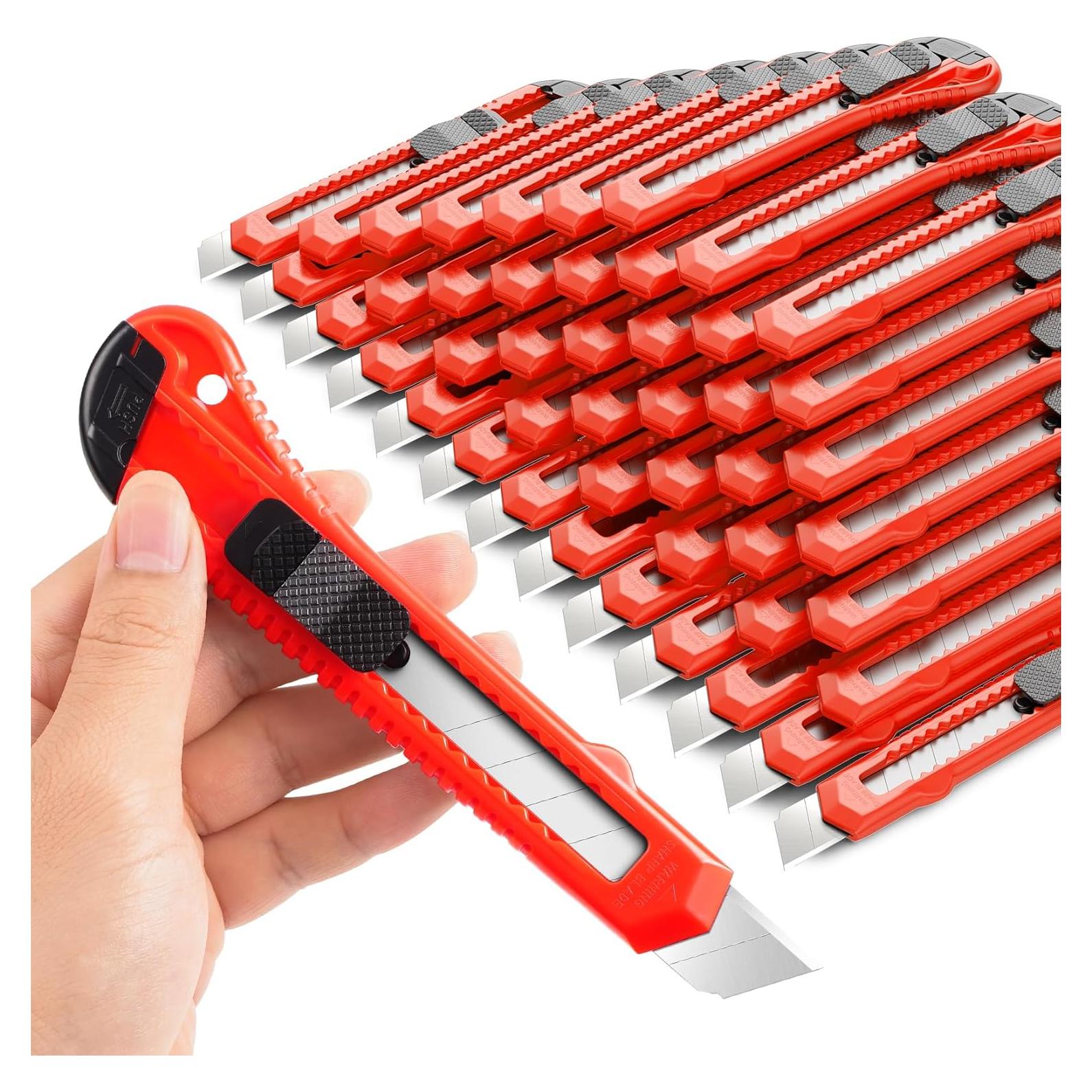 Cuchillo Utilitario Retráctil DIYSELF 30 Paquete 18mm