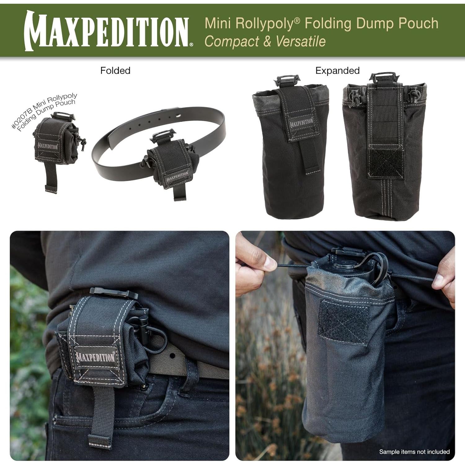 Pouch de Descarga Plegable Maxpedition Mini Rollypoly 1L