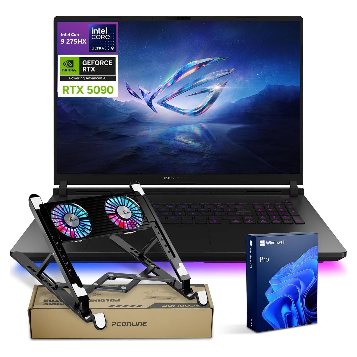 Laptop ASUS ROG Strix Scar 18 G835, Intel Ultra 9, 64GB RAM, 1TB SSD