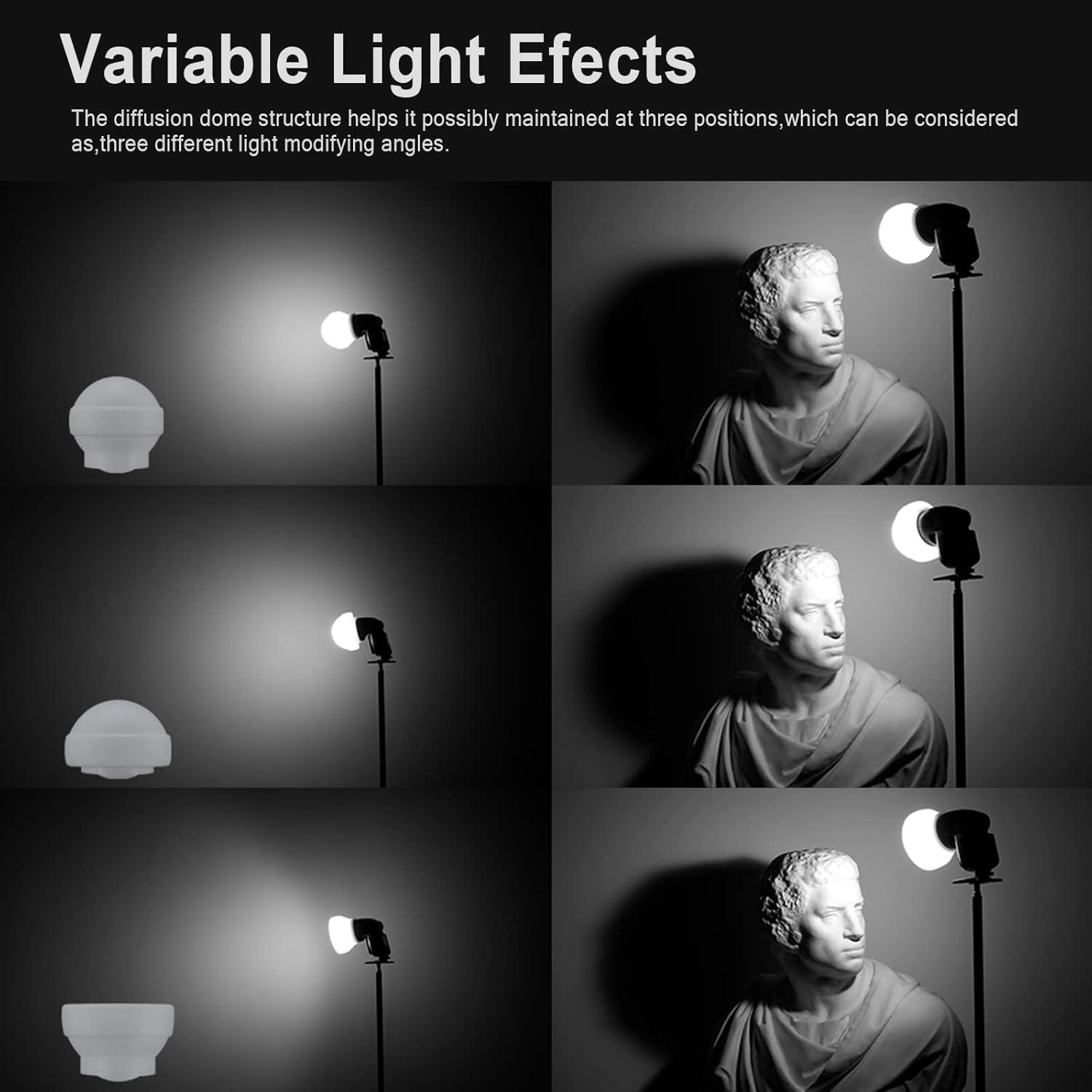Domo de Difusión Godox AK-R22 para Flash Godox V1 y AD200
