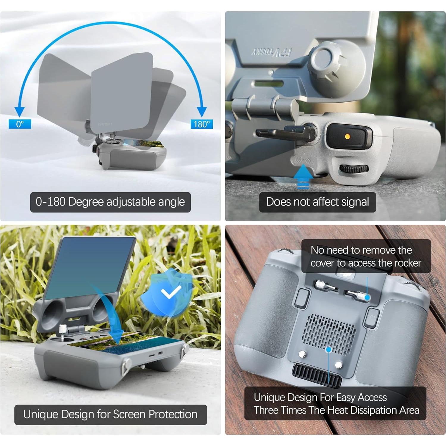 Kit de Protección FPVtosky para Controlador RC 2 DJI Mini 4 Pro