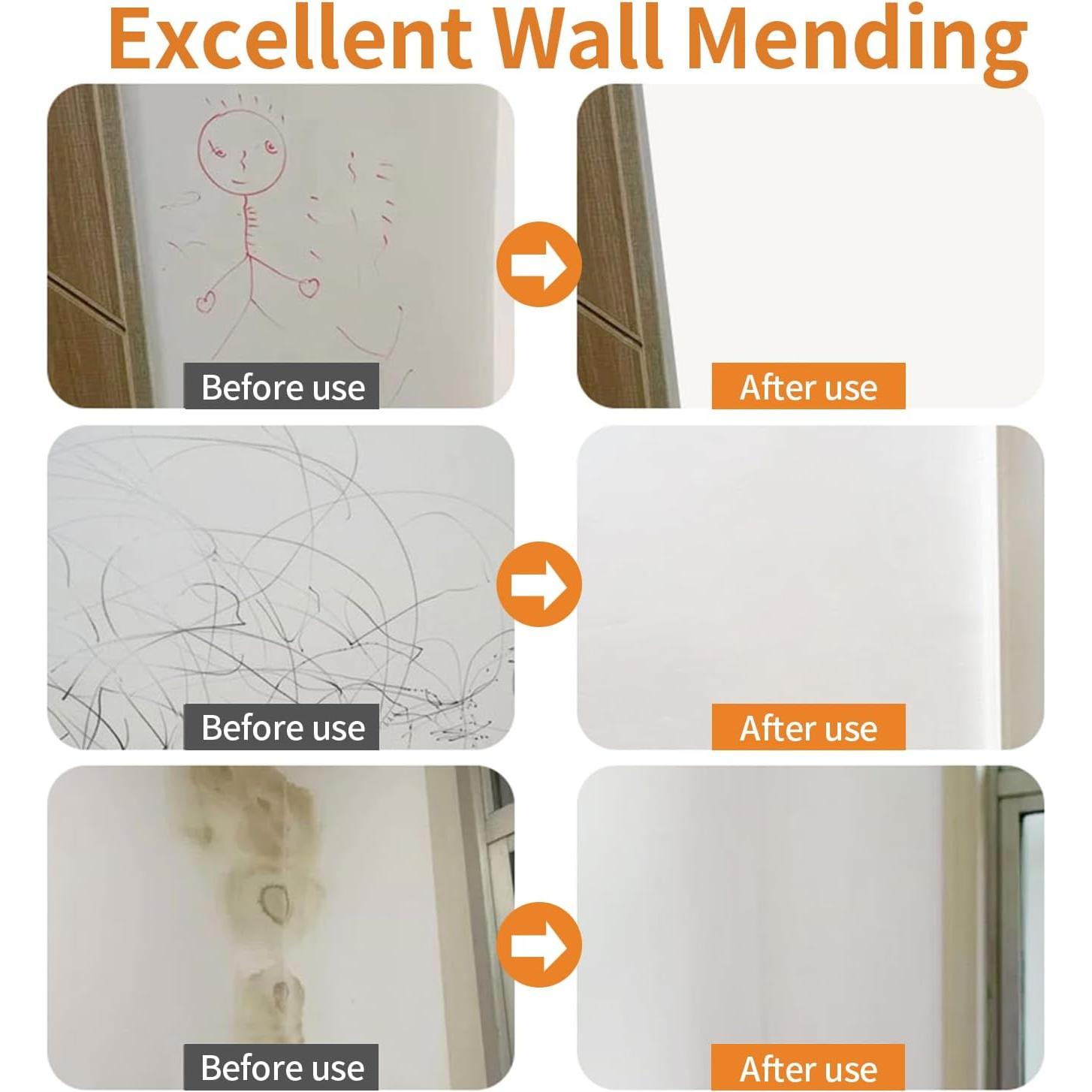 Pintura Blanca a Base de Agua AUOMLVH 1000g Kit de Rodillo