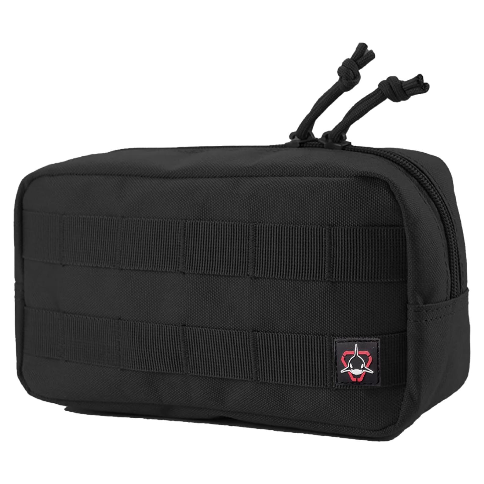 Bolsa de Cintura Molle Orca Tactical Negra 22.86x12.7cm