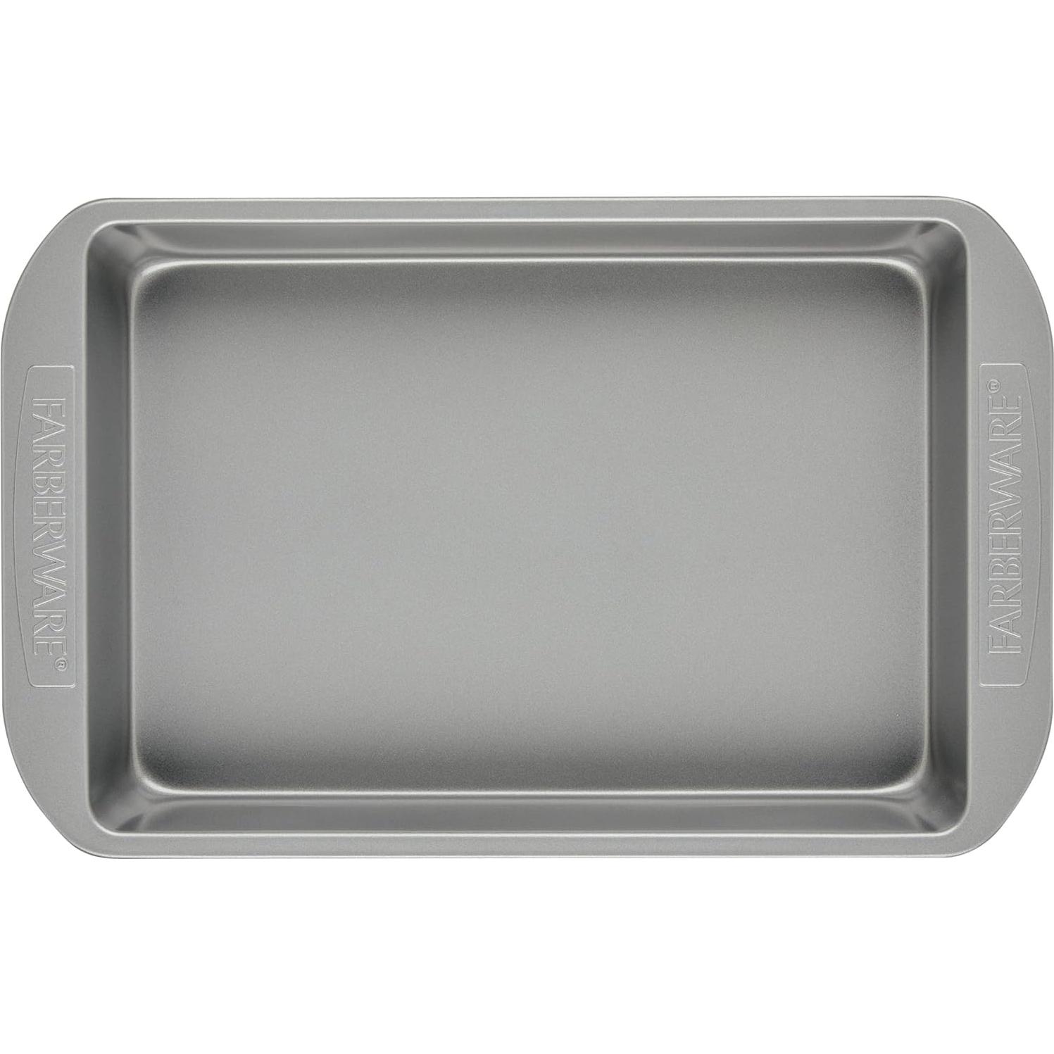 Sartén para Hornear Antiadherente Farberware 23x33 cm Gris
