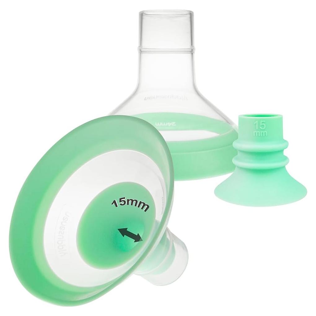 Nenesupply Inserciones de Brida 15mm y Bridas 24mm para Extractores