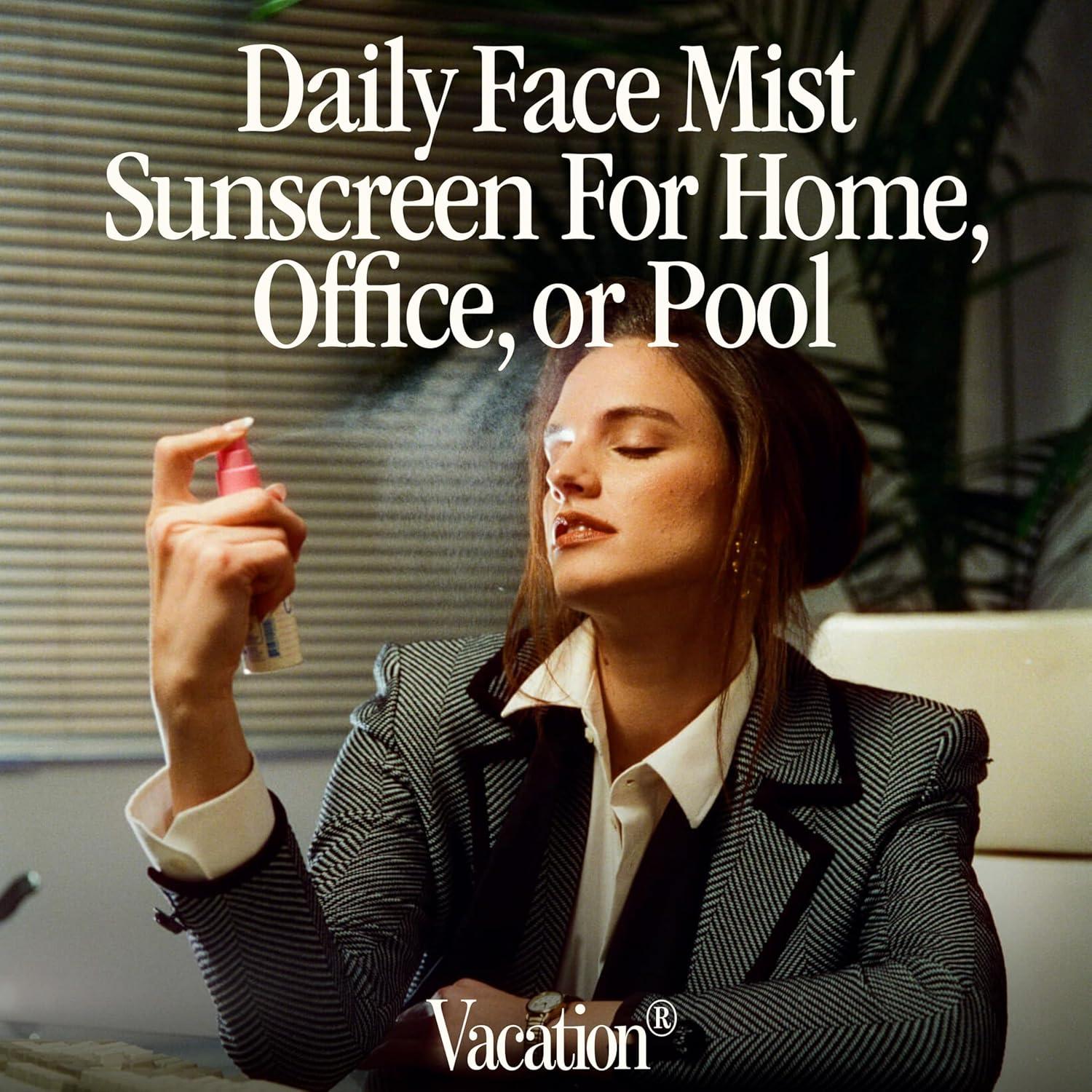 Spray Solar Facial Vacation SPF 50 Mini 6x1oz Resistente Agua