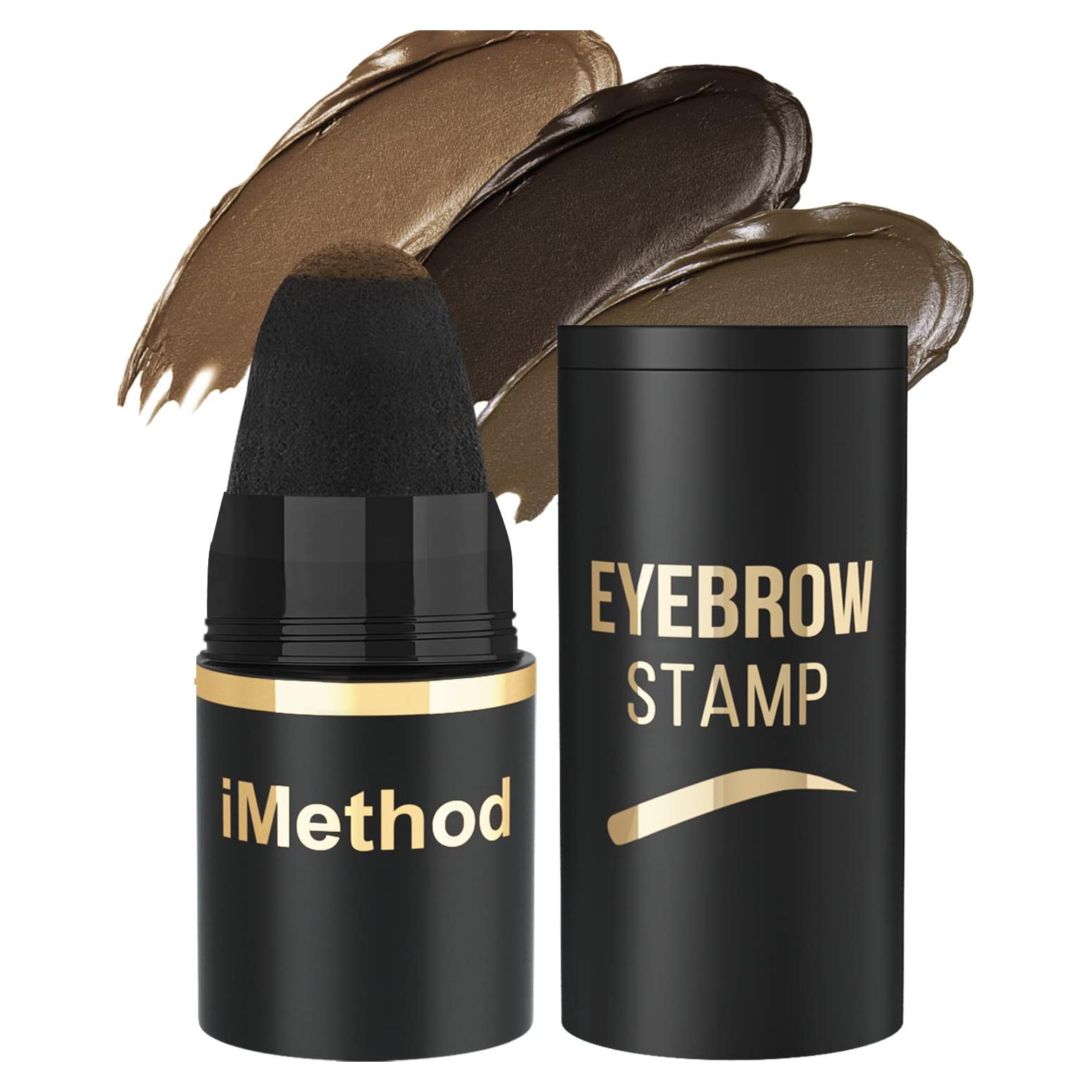 Sello de Cejas iMethod 05 - Pomada Marrón Negro, Impermeable