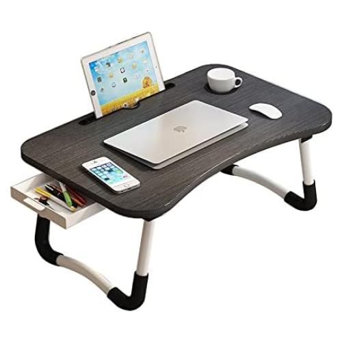 Escritorio Plegable VebaCidi 60 cm con Cajón y Soporte